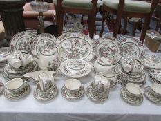 Approximately 70 pieces of Indian tree pattern tea and dinner ware