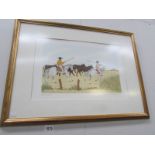 A signed French artist proof limited edition lithograph, 35/40,