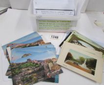 A collection of approximately 229 old postcards of Gibraltar from various publishers