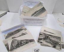 A collection of approximately 161 postcards of Gibraltar