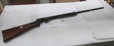 A pre WW2 BSA air rifle