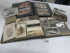 2 albums of postcards and photographs featuring African Scenes, Wembley,
