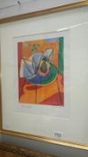 A Henri Matisse heliogravure print entitled 'L'Ananas' (pineapple) printed by Draeger Freres, Paris,