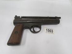 A Webley pistol for spares or repair