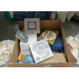 A box of miscellaneous games,