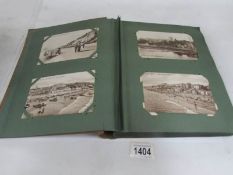 2 albums of in excess of 150 postcards including topographical, seaside, Lincolnshire, Humorous,
