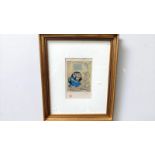 A framed and glazed Pablo Picasso print entitled 'Femmes Dans Un Interieur', possibly artist proof,