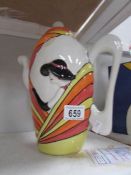 A large Lorna Bailey limited edition coffee pot