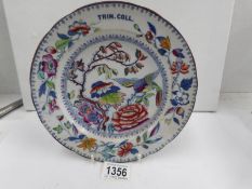 A Copeland Trinity College plate