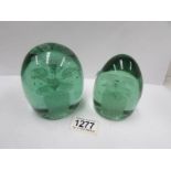 2 Victorian glass dumps