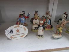 8 Royal Doulton Bunnikins figures