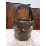 An old oak pail