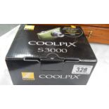 A new and boxed Nikon Coolpix digital camera