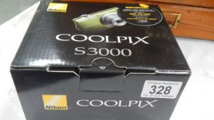 A new and boxed Nikon Coolpix digital camera