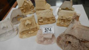A collection of Lilliput Lane prototypes and unpainted models