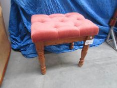 A pine stool