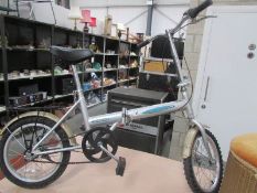 A folding bike