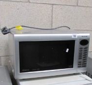 A Panasonic microwave oven