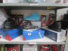 4 pairs of new Reebok trainers and 4 new pairs of shock absorber insoles