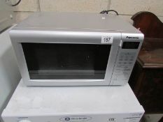 A Panasonic microwave oven