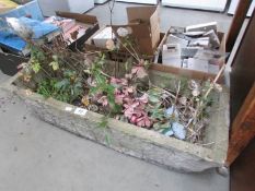 A garden trough