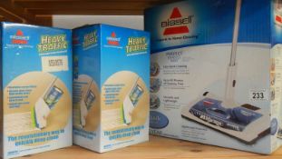 3 new and boxed Bissel carpet cleaners