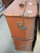 An old travel trunk