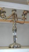 A large EPNS candelabra