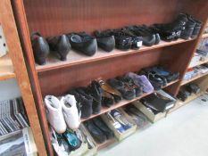 A large quantity of mainly new shoes