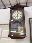 A county quartz westminster chime wall clock