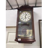 A county quartz westminster chime wall clock