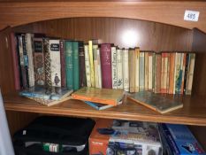 A collection of books including English history, Folio & Penguin etc.