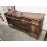 A large hall sideboard