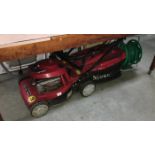 A Mountfield petrol mower