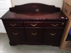 A 3 drawer & 3 door hall sideboard