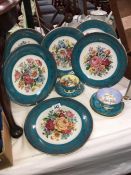 A quantity of Aynsley & Kenyon china including plates,