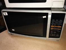 An LG microwave