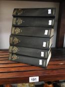 6 volumes of 'The Second World War' by Winston Churchill published by Cassell (all 1st edition