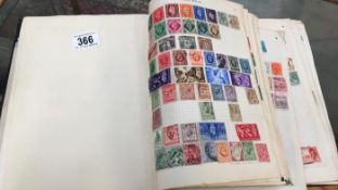 An album of stamps Victorian & early 20th century & world stamps