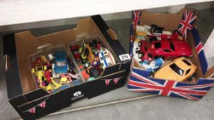 A quantity of toy cars