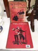 A war of the Nations by Edgar Wallace volume 2 & the first cruise of three middies