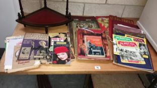 A quantity of books & ephemera including Royalty related