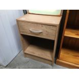 A bedside cabinet