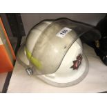 A Bullard USA defence fire service American firemans helmet