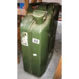 An old jerry can