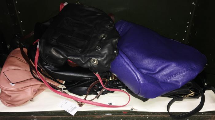 A quantity of new handbags