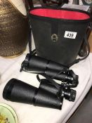 A pair of Carl Veitch 30x60 90ft at 10000yds binoculars with case