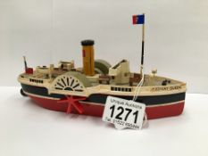 A Scalecraft model paddle steamer