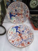 A pair of Derby Duesbury plates,