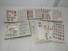 An interesting collection of stamps including Victorian Cyprus,